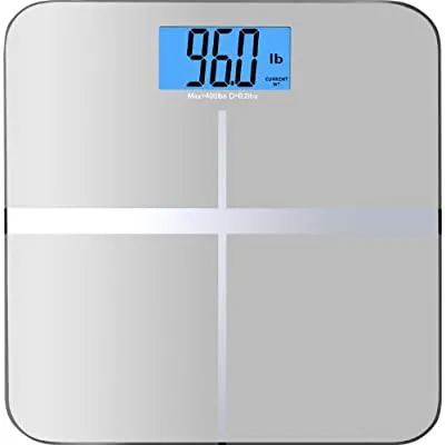 BalanceFrom Digital Body Weight Bathroom Scale, 400 Pounds, With MemoryTrack