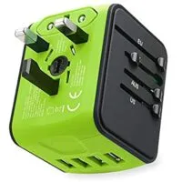 Expired:&nbsp;International Power Adapter Travel Plug with High Speed 4 USB Wall Charger