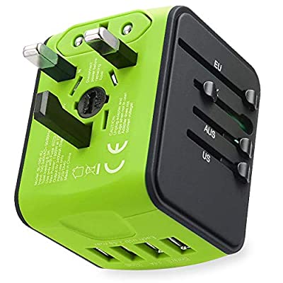 75% off - Expired: International Power Adapter Travel Plug with High Speed 4 USB Wall Charger