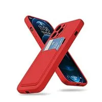 Expired:&nbsp;KPKHDI iPhone 12 Pro Max Case with Wallet Card Holder Liquid Silicone Case