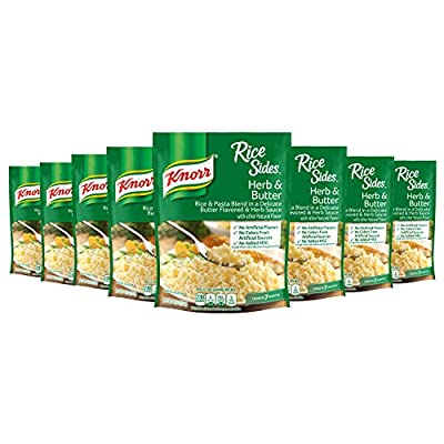 8 Pk- Knorr Rice Side Dish, Herb & Butter, 5.4 oz - $5.10 ($25.70)