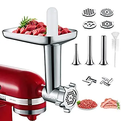 Expired:&nbsp;Metal Meat Grinder Attachments for KitchenAid Stand Mixers, Cofun Accessories