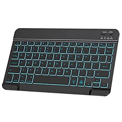 Expired: Rechargeable Bluetooth Keyboard for iPad with 7-Colors Backlit