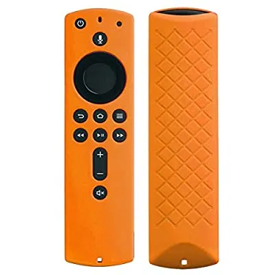 55% off - Expired:&nbsp;Silicone Protective Case for 2nd Gen Alexa Voice Remote Control – Orange