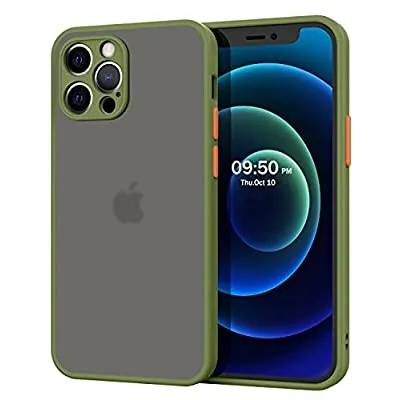 60% off - Expired:&nbsp;TAWIKO Protective Shockproof Scratch Resistant Case for iPhone 12 Pro (Olive Green)