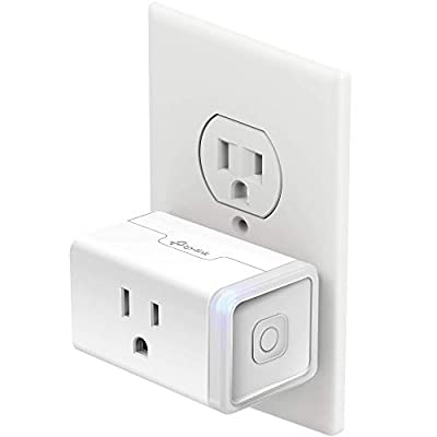 Kasa Smart Plug Mini with Energy Monitoring, No Hub Required (KP115), White - $12.99 ($24.45)