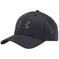 Under Armour Men’s Armour Twist Stretch Cap , Black Light Heather/Pitch Gray , Medium/Large