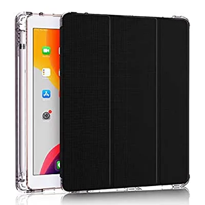 60% off - Expired:&nbsp;iPad 7th Gen 10.2 Case with Pencil Holder, Dual Shockproof Smart Leather Cover