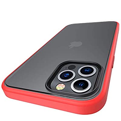 58% off - Expired: iPhone 12 Pro Max [Military Grade Drop Protection] Shockproof Protective case (Red)