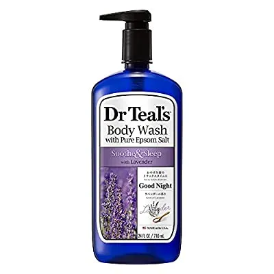 Dr Teal’s Pure Epsom Salt Body Wash Soother & Moisturize With Lavender 24 Ounce