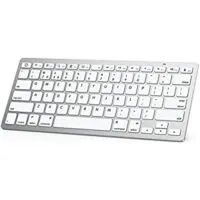 Expired:&nbsp;OMOTON Bluetooth Wireless Keyboard for iPad Pro/Air/ Mini and More Devices (Silver)