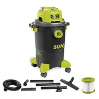 Sun Joe SWD5000 5-Gallon 1200-Watt 7 Peak HP Wet/Dry Shop Vacuum