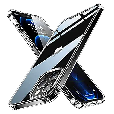 78% off - Expired:&nbsp;iPhone 12 Pro Max Clear Case, Anti -Yellowing, Hard Back with Flexible Frame