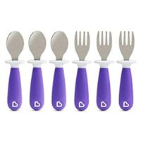 6 Pcs Munchkin Raise Toddler forks and Spoons