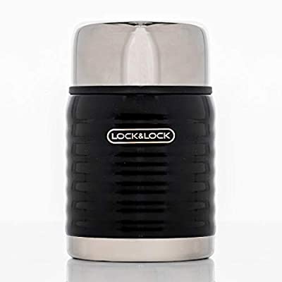 LOCK & LOCK Stainless Steel Double Wall Vacuum Insulated BPA-Free Non Toxic Travel Container, 18oz - $5.90 ($27.31)