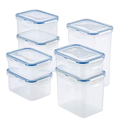 14 Pcs LocknLock Easy Essentials Food Storage lids/Airtight containers, BPA Free - $13.99 ($33.00)
