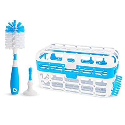 Munchkin Baby Bottle & Small Parts Cleaning Set, Blue
