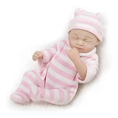 50% off - Expired:&nbsp;Newborn Baby Real like Doll Handmade, Silicone Vinyl Weighted Doll