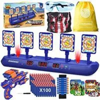 Expired:&nbsp;SWEMNED Digital Shooting Gun, 100 Darts, 5 Electronic scoring Targets, 10 target cards