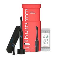 hum by Colgate Black Electric Toothbrush with Travel Case and Extra Refill Head