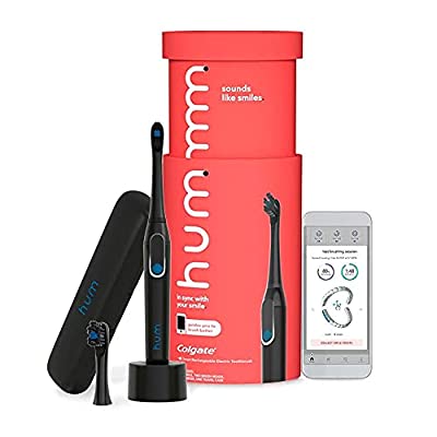 hum by Colgate Black Electric Toothbrush with Travel Case and Extra Refill Head - $29.50 ($84.99)