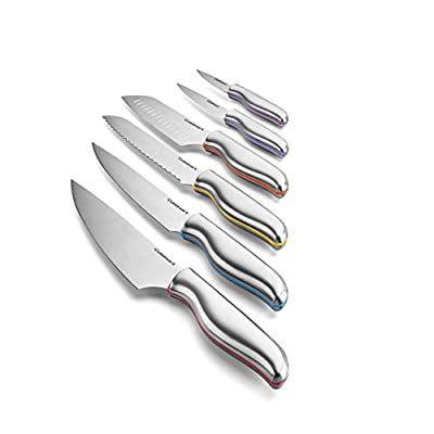 12 Pc Cuisinart Classic Cutlery Color Band Collection - $25.99 ($59.99)