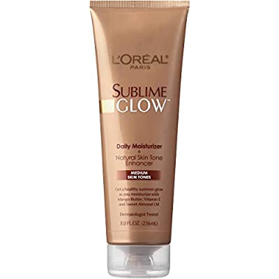 L’Oreal Paris Skincare Sublime Glow Daily Moisturizer and Natural Skin Tone Enhancer 8 fl. oz.