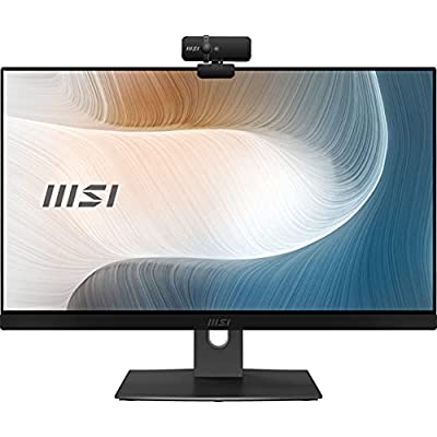 MSI Modern AM241P AIO Desktop: 23.8″ FHD IPS-Grade LED, i7-1165G7, 16GB, 512GB SSD, WiFi 6, BT 5.1, White