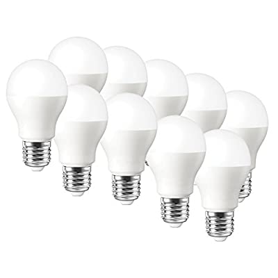 10 Pack MiracleLED Low Profile LED, Replacing 60W Bulbs, Cool White