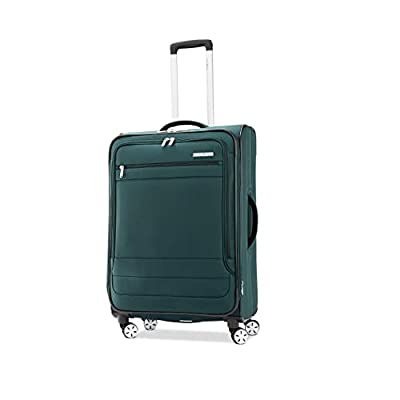 Samsonite Aspire DLX Softside Expandable Luggage with Spinner Wheels, Emerald, 25″ - $85.65 ($155.81)