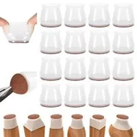 Expired:&nbsp;16 PCs Silicone Chair Leg Protectors for Hardwood Floors