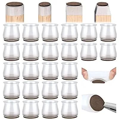60% off - Expired:&nbsp;24PCS Silicone Chair Leg Floor Protectors