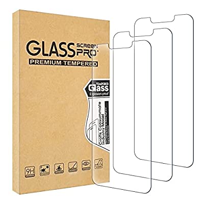 Expired: 3 Pack Tempered Glass Screen Protector Compatible for iPhone 13/13 Pro [6.1 Inch] Display