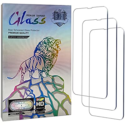 Expired: 3 Pack  Tempered Glass Screen Protector for iPhone 13 Pro Max [6.7Inch], 9H Hardness, HD