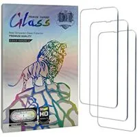 Expired:&nbsp;3 Pack – iPhone 13/iPhone 13 Pro [6.1Inch], Screen Tempered Glass Film, 9H Hardness, HD