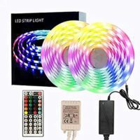 Expired: 65.6ft LED Strip Lights, Color Changing Rope Lights with IR Remote