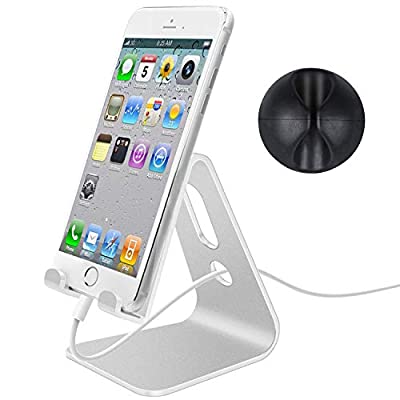 70% off - Expired: Aluminum Mobile Phone Cradle Dock and Cable clip Holder