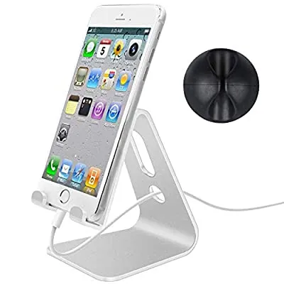 70% off - Expired: Aluminum Mobile Phone Cradle Dock and Cable clip Holder