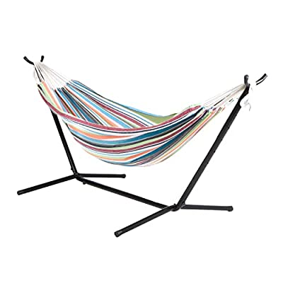 Bliss Hammocks 60″ Wide & Built-in Stand w/ Carrying Case & Hanging Hardware – 400 lb capacity - $79.99 ($197.05)