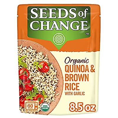 12 Pack SEEDS OF CHANGE Organic Quinoa & Brown Rice 8.5 Ounce - $11.20 ($38.54)