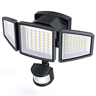 80% off - Expired: Motion Sensor 1000LM Battery Operated 5000K Flood LED Lights IP65 Waterproof