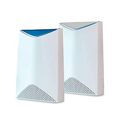 2 Pack NETGEAR Orbi Pro Tri-Band Mesh WiFi System (SRK60) — Router & Extender up to 5,000 sq. ft