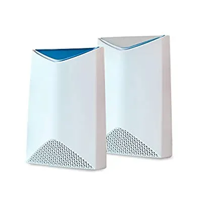 2 Pack NETGEAR Orbi Pro Tri-Band Mesh WiFi System (SRK60) — Router & Extender up to 5,000 sq. ft