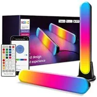 Expired:&nbsp;RGBIC WiFi Smart LED Light Bars with Music Sync – Work with Google Play and Alexa