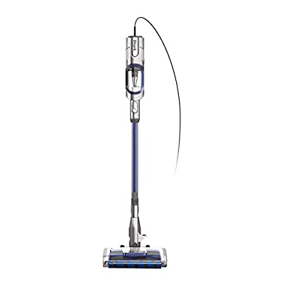 Shark HZ2002 Vertex Ultralight Corded Stick DuoClean PowerFins & Self-Cleaning Brushroll, Cobalt Blue