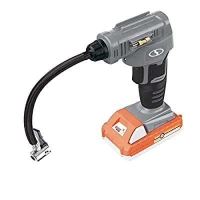 Sun Joe 24V-AJC-LTX-GRY 24-Volt iON+ Cordless Portable Air Compressor Kit