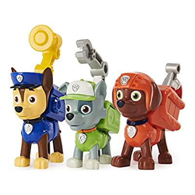 Paw Patrol, Action Pack Pups Chase, Rocky and Zuma with Sounds and Phrases