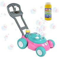 Bubble-N-Go Toy Lawn Mower with Refill Solution