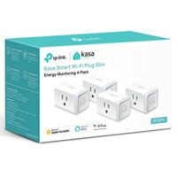 4-Pack Apple Homekit Compatible Kasa Smart Plugs with Energy Monitoring