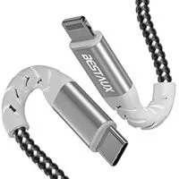 Expired:&nbsp;USB C to Lightning Charge and Sync [Apple MFi Certified] Cable for iPhone (White)